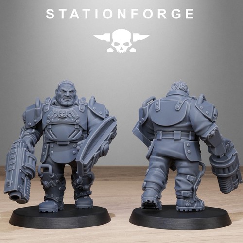 GrimGuard Mutanti Corazzati - Set di 10 - Foto 5 di 10