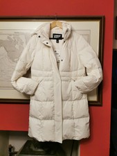 Lands End White Coat Size Small