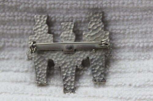 3 Spielzeugsoldaten PIN Brosche Emaille Metall Miliz Revers Schal Brosche 3D Vintage - Bild 2 von 2