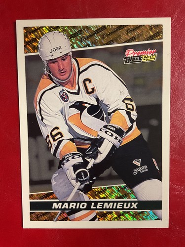 Mario Lemieux Pittsburgh Penguins " YOU PICK"  1990 inserts topps & more - Picture 58 of 113