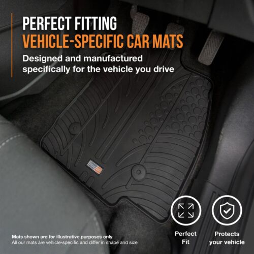 TRAVALL All Weather Floor Mats for Land Rover Discovery 2009-16 Premium Rubber - Picture 2 of 9