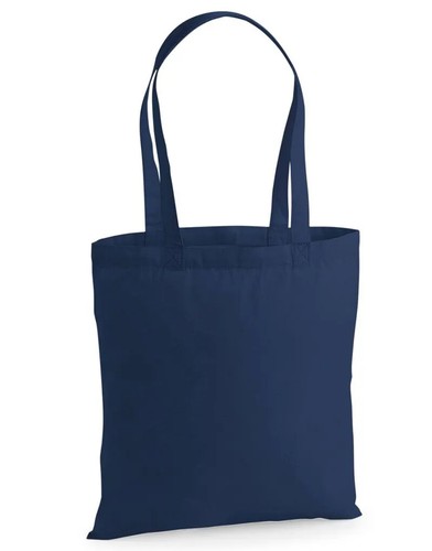 Westford Mill Premium Cotton Tote Bag Cotton Canvas Shopping Bag - Picture 3 of 6