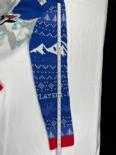 Holiday Time Boys Blue Penguin Sweater SKU 7554 Size XL - Picture 9 of 12