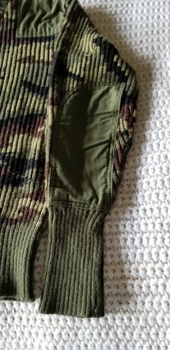 Suéter de camuflaje BRITÁNICO. 100% acrílico talla 42". - Imagen 4 de 6