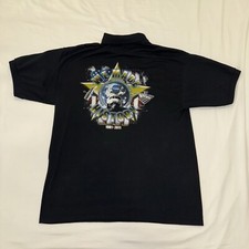 Vintage 2001 NASA Space Shuttle Team Member Employee Polo T Shirt Mens Large L