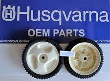 2 Husqvarna OEM 583743501 / 583743601 Drive Wheels 407755 X 427
