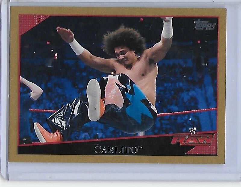 2009 Topps WWE Gold CARLITO #2 268/500