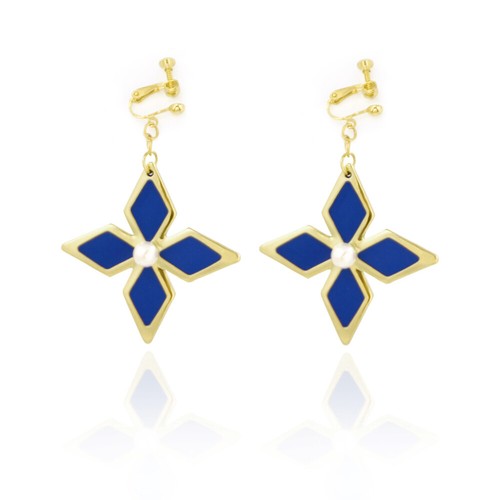 Genshin Impact Sumeru Kaveh Cosplay Earrings Dehya Gold Triangle Drop Earrings - Picture 39 of 68