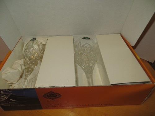 Copas de vino de Shannon patrón de cristal de Dublín 9 oz. Juego de 4 - Imagen 3 de 7