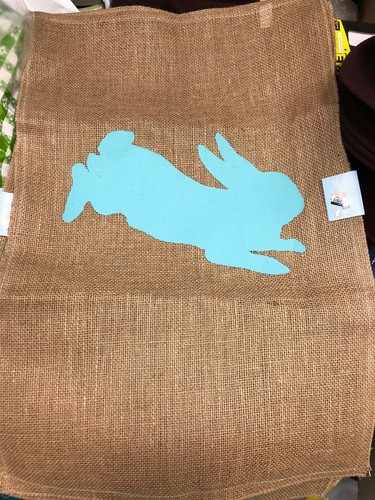 Five Rabbit Burlap Bags - SPRING - Easter - Picture 4 of 4