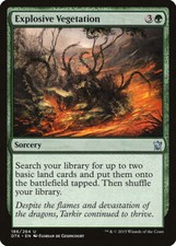 Explosive Vegetation [Dragons of Tarkir] Magic MTG