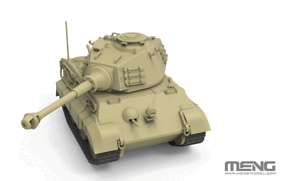MENG WWT-021 KING TIGER German Heavy Tank (Henschel Turret