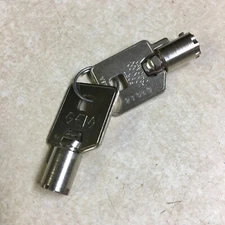 2- OEM Fort Lock GEM Tubular Barrel Replacement Keys 27383