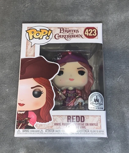 Disney Parks Exclusive Pirates of the Caribbean Redd Funko Pop Vinyl Figure 423