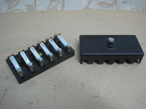 NOS Made In GERMANY 6-Fuses FUSE BOX VW VOLKSWAGEN SPLIT BUS BEETLE DKW MERCEDES - Picture 1 of 8