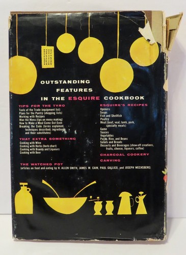 1955 Esquire CookBook HC/DJ: Editors of Esquire: Arnold Gingrich: Charmatz - Imagen 2 de 11