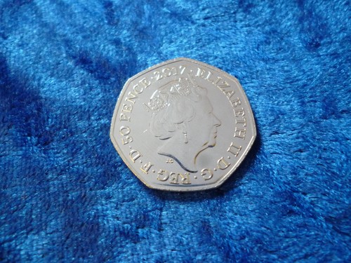 Beatrix Potter Benjamin Bunny 50p 2017 Uncirculated from Sealed Bag - Picture 2 of 2