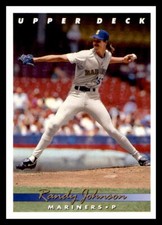 1993 Upper Deck #336 Randy Johnson Seattle Mariners
