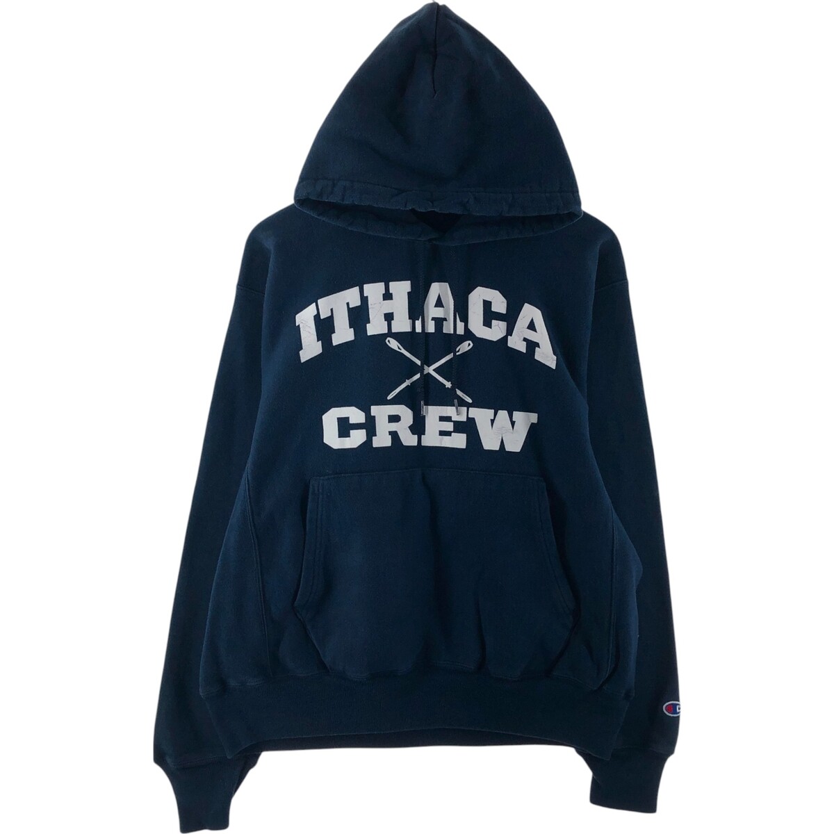 FILA 00'S Champion Premium Reverse Weave Felpa con Stampa a 3 Righe Pullover Felpa con Cappuccio Uomo...