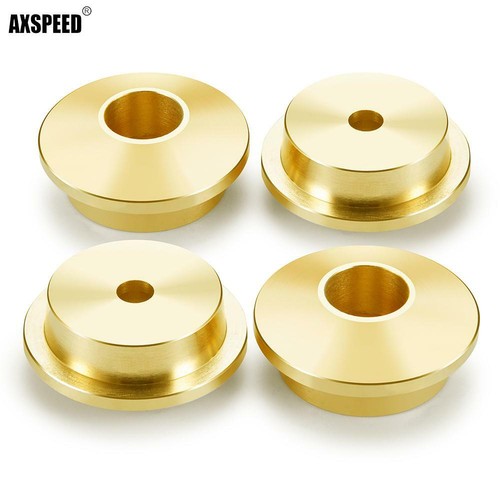 FLYXM Brass Shock Spring Retainer Cups Set 158g for 1:6 RC Axial SCX6 AXI05000