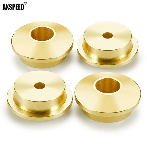 FLYXM Brass Shock Spring Retainer Cups Set 158g for 1:6 RC Axial SCX6 AXI05000 - Picture 1 of 5