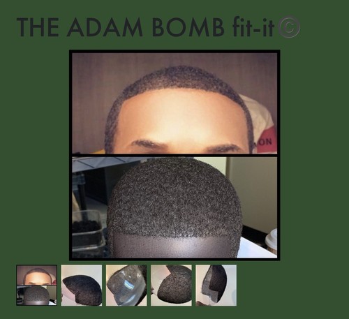 ✅ManWeave STUNNATAPE Toupee Large Top American Made Adhesive SkinBase HandMade🦾 - Picture 1 of 8