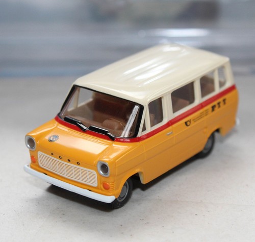 BREKINA - 010458 - SWISS PTT POST POSTBUS SET - FORD TRANSIT, UNIMOG, VW BEETLE - Picture 8 of 23