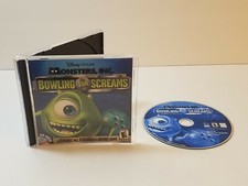Monsters Inc Bowling for Screams PC CD-Rom Windows Disney Pixar Bowling Game
