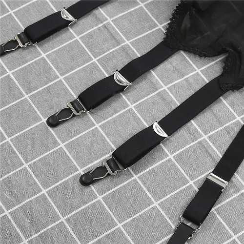 High Waist Garter Belt Sexy Lingerie Suspender Elastic Belt Stocking Garter Belt - Picture 10 of 19