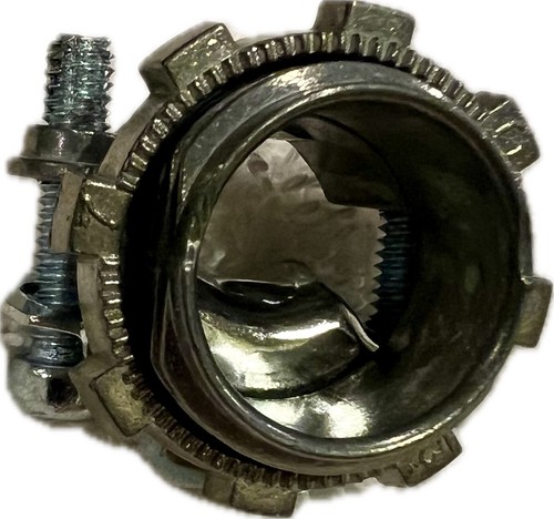 "Lote de 15 conectores de compresión HALEX 5101 ADALET ECM 1/2"" nuevo paquete abierto" - Imagen 2 de 3