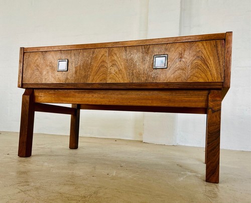 VINTAGE DANISH MID CENTURY ROSEWOOD CHEST OF DRAWERS 1960,s - Picture 5 of 24