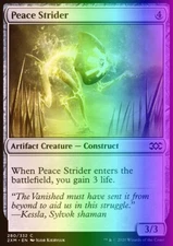 MTG Magic the Gathering Peace Strider (280/415) Double Masters LP FOIL