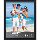  Picture Frame Beautifully Detailed Molding, Contemporary Picture 8x10 Black