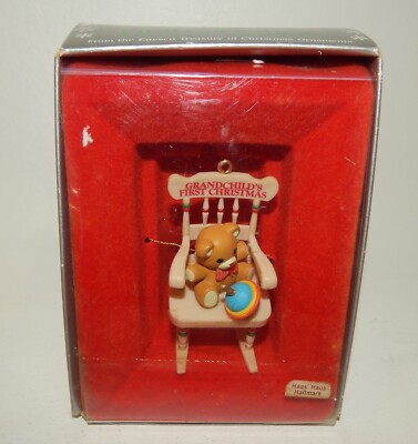 Enesco Christmas Ornament - Grandchild's First Christmas - MIB
