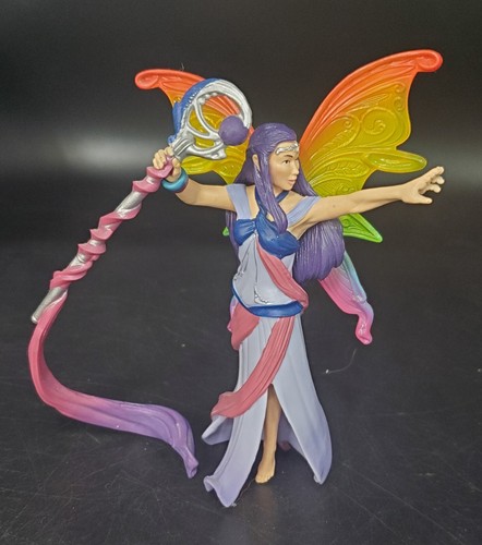 Figura de hadas Schleich Bayala 2013 rara Nayara pelo púrpura arco iris *B - Imagen 2 de 6