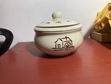 Vintage Regali Mulino Bianco Biscottiera in Ceramica Anno 1983