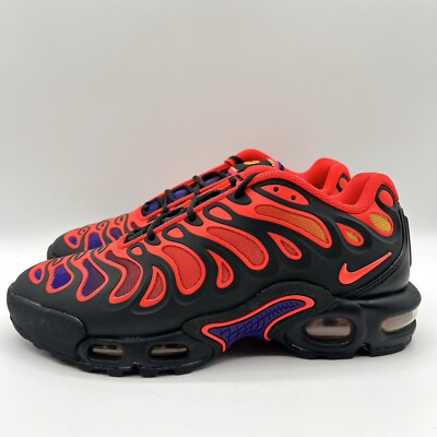 Nike Air Max Plus オレンジ/ブラック/パープル Nike Air Max Plus Tn OG Black Purple Total Orange Mens Size