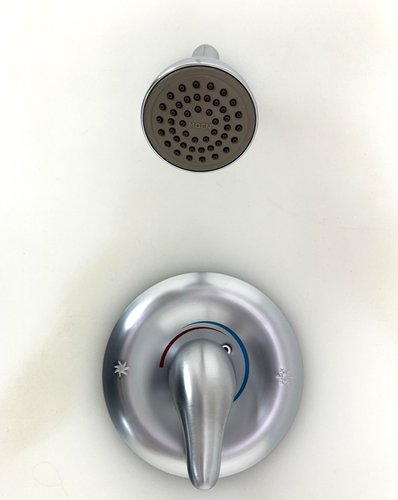 🆕 MOEN TL182BC Chateau Posi-Temp Grifo de Ducha Válvula Borde - Cromo Cepillado - Imagen 7 de 16