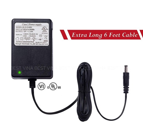 12V Charger for Kids Powered Ride On Car,Trax Dynacraft Best Choice Products - Picture 2 of 7