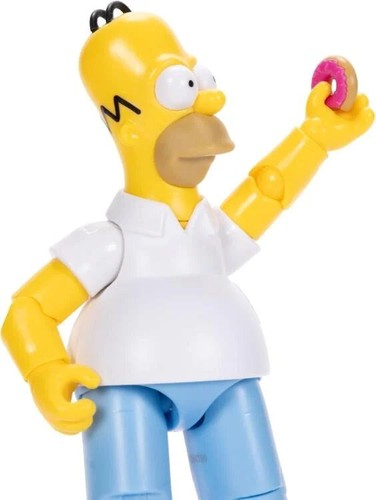 JAKKS PACIFIC 2024 THE SIMPSONS HOMER 5'' SCALE ACTION FIGURE MISP - Picture 6 of 18