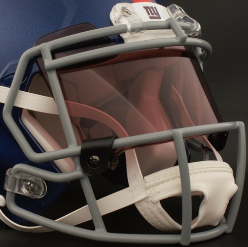NEW YORK GIANTS NFL DMAXX Football Helmet EYE SHIELD / VISOR (RED) - 第 1/5 張圖片