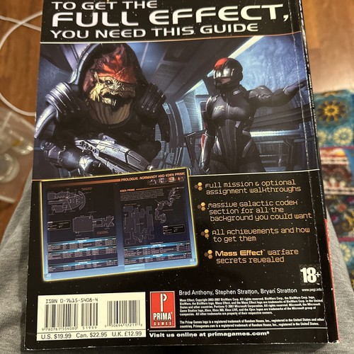 Mass Effect 1 Strategy Guide Very good condition! (No Poster)... - Picture 2 of 2