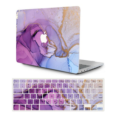 Marble Frosted Matte Hard Case+Keyboard Cover for 2016-2025 MacBook Air Pro13" - Zdjęcie 34 z 70