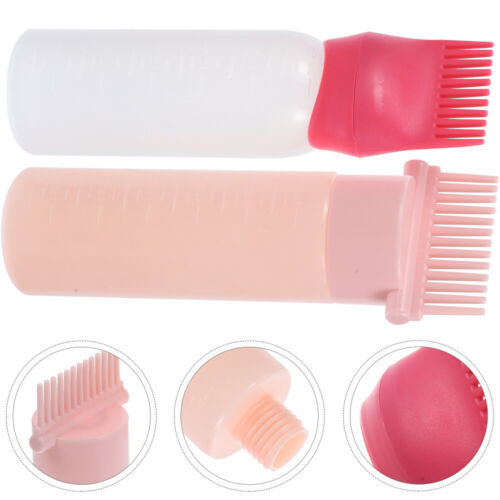 2PCS Root Comb Applicator Bottles Hair Oil Applicator Bottles Root Comb - Picture 2 of 12