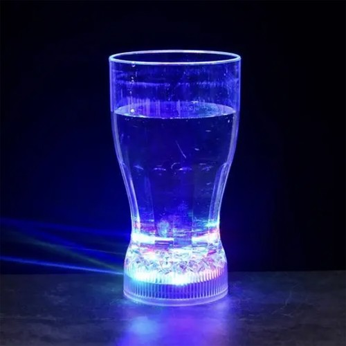 Light Up Led Cola Glass Flashing Party Cup Drinking Bar Club Party Beer Drink - Picture 5 of 9