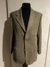R P SPORT JACKET / BROWN HERRINGBONE WOOL / 40 / MADE IN USA