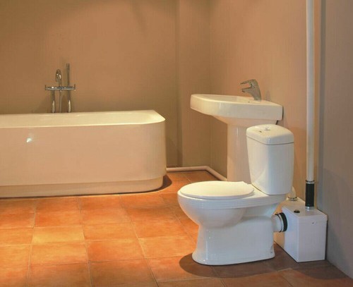 SANITRIT TRITURATORE MACERATORE WC SANITARIO LAVANDINO DOCCIA VASCA 600w 240 LT - Afbeelding 6 van 6