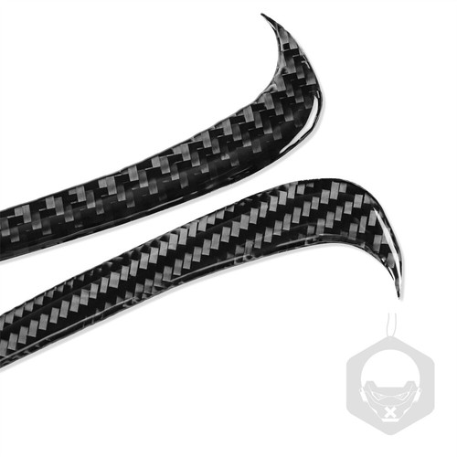 Carbon Fiber Interior Front Door Panel Decor Trim For Chevrolet Camaro 2010-2015 - Picture 9 of 13