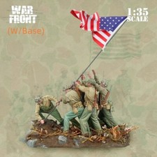 1:35 resin figure model US soldiers 6 man (W/...