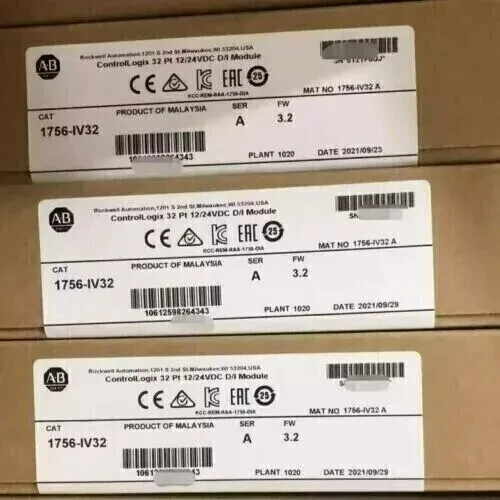 Nuevo módulo D/I ControlLogix 32Pt 12/24VDC AB 1756-IV32 SER A sellado de fábrica - Imagen 1 de 2